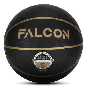 Basketbalová lopta Falcom veľkosť 7 čierna