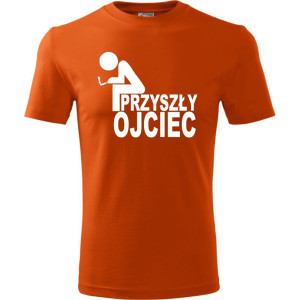 Męska koszulka - Przyszły ojciec