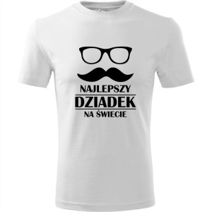 Męska koszulka - Najlepszy dziadek na calutkim świecie