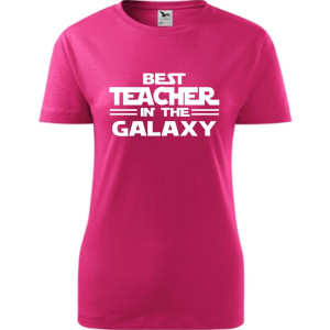 Damska koszulka - best teacher in the galaxy