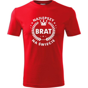 Dziecięca koszulka - Najlepszy brat na świecie t-shirt dla chłopczyka