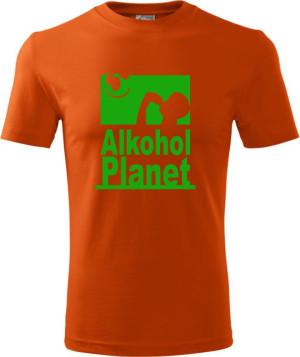 Męska koszulka - Alkohol planet