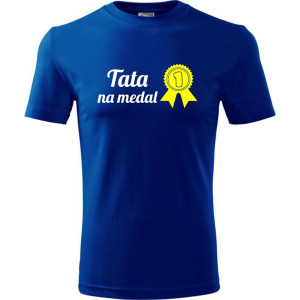 Męska koszulka - Tata na medal