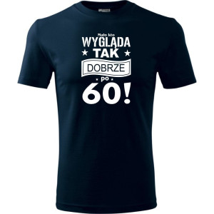 Męska koszulka - mało kto wygląda tak dobrze po 60