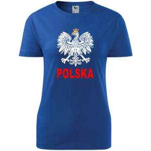 Damska koszulka taliowana - Polska 03