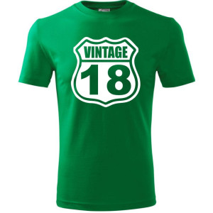 Męska koszulka - vintage 18
