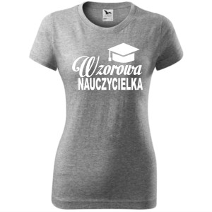 Damska koszulka - Wzorowa nauczycielka