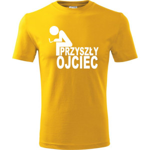 Męska koszulka - Przyszły ojciec
