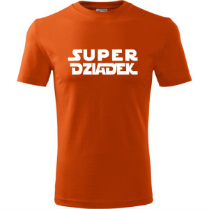 Męska koszulka - Super dziadziuś