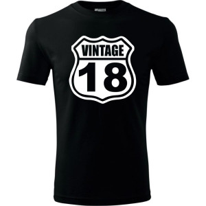 Męska koszulka - vintage 18