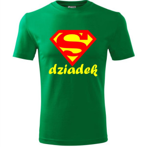 Męska koszulka - Super dziadek