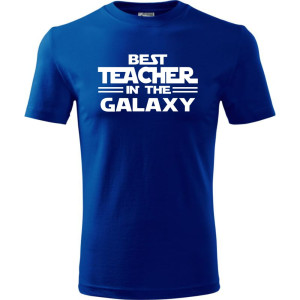 Męska koszulka - Best teacher ever in the galaxy