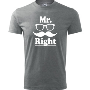 męska koszulka - mr right