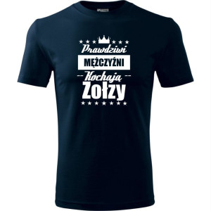 Męska koszulka - Prawdziwi mężczyźni kochają zołzy