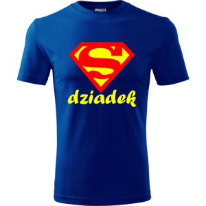 Męska koszulka - Super dziadek