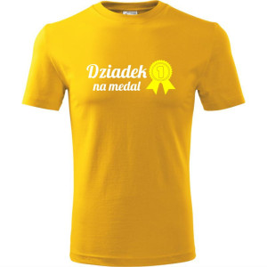Męska koszulka - Dziadek na medal