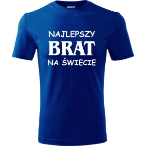 Najlepszy brat na świecie - męska koszulka dziecięca