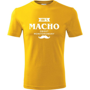 Męska koszulka - Macho 100%