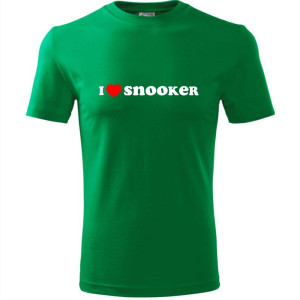 Męska koszulka - Bilard 03, snooker