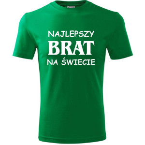 Najlepszy brat na świecie - męska koszulka dziecięca