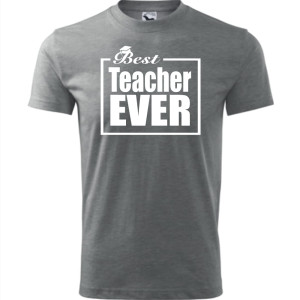 Męska koszulka - Best teacher ever