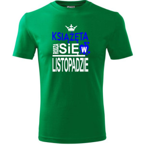 Dziecięca koszulka - Książęta rodzą się w listopadzie