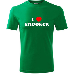 Męska koszulka - Bilard 04, snooker