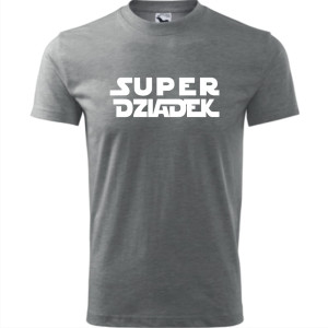 Męska koszulka - Super dziadziuś