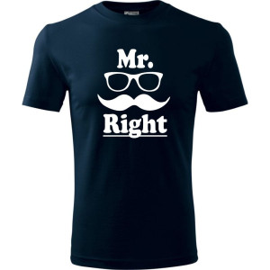 męska koszulka - mr right