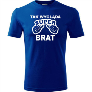 Dziecięca koszulka - tak wygląda super brat