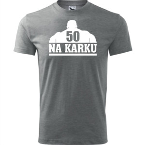 Męska koszulka - 50 lat na karku