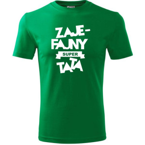 Męska koszulka - Zajefajny tata