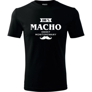 Męska koszulka - Macho 100%