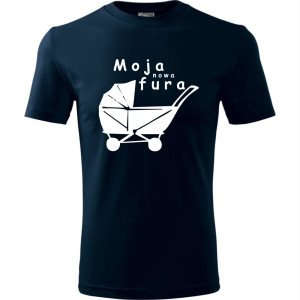 Męska koszulka - Moja nowa fura