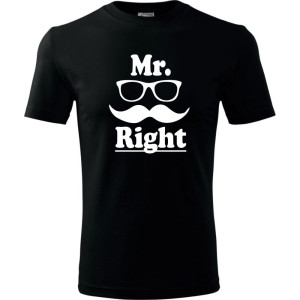 męska koszulka - mr right