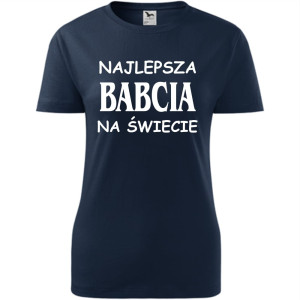 Damska koszulka - Najlepsza babcia na świecie