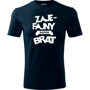 Męska koszulka - Zajefajny brat