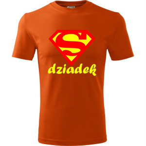 Męska koszulka - Super dziadek