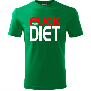 Męska koszulka - Fuck the diet