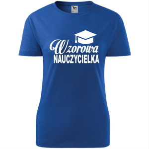 Damska koszulka - Wzorowa nauczycielka