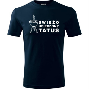 Męska koszulka - Świeżo upieczony tatuś