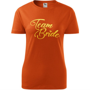 atrakcyjna damska koszulka - team bride wieczór panieński t-shirt