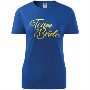 atrakcyjna damska koszulka - team bride wieczór panieński t-shirt