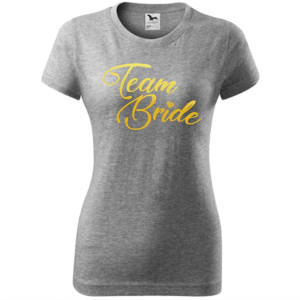 atrakcyjna damska koszulka - team bride wieczór panieński t-shirt