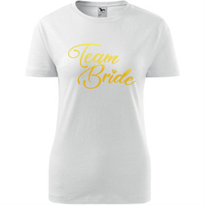 atrakcyjna damska koszulka - team bride wieczór panieński t-shirt
