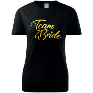 atrakcyjna damska koszulka - team bride wieczór panieński t-shirt