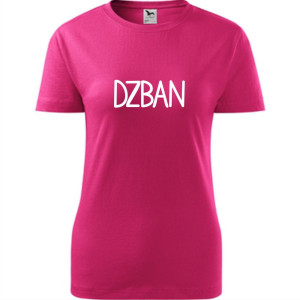 damska koszulka - dzban