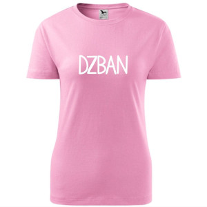 damska koszulka - dzban
