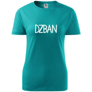 damska koszulka - dzban