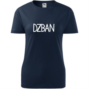 damska koszulka - dzban